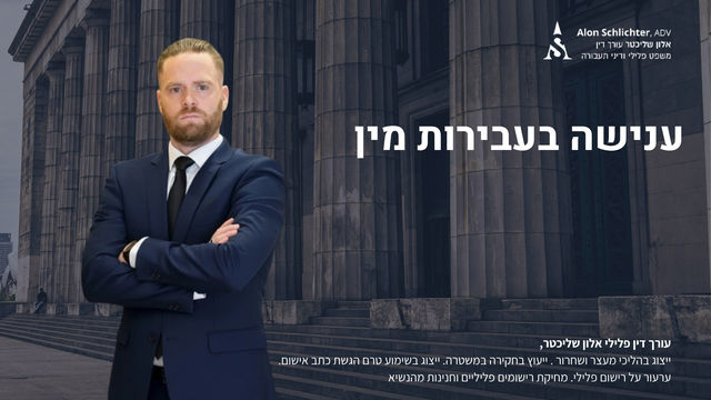 ענישה בעבירות מין - אלון שליכטר